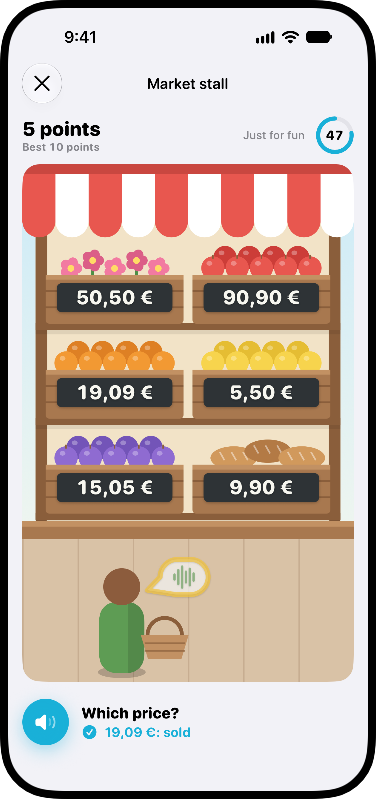 Prices at the Market: Hand over what each customer asks for
