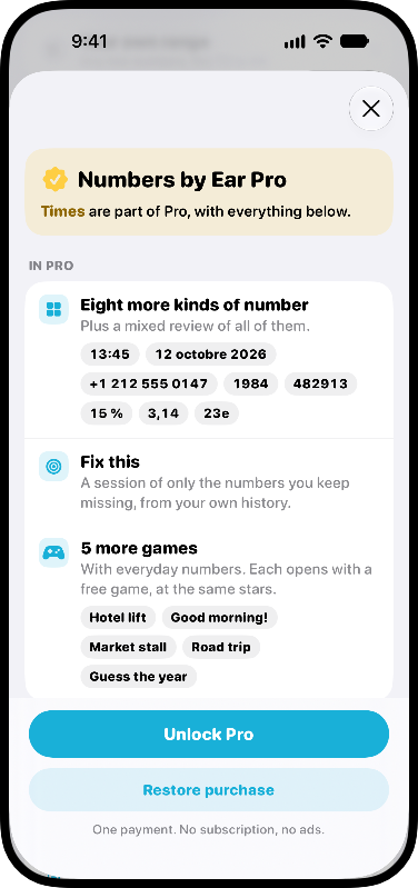 Free to Start: One Pro unlock. No ads, no subscription.